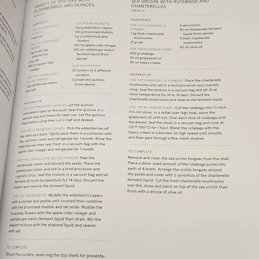 Lummi Island Cooking Book - Yellow Cover By Blaine Wetzel